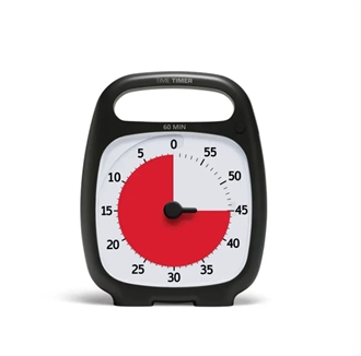 Time Timer Pakke 1 - Time Timer PLUS - sort 10stk
